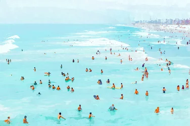 Dia na Praia da Turquesa