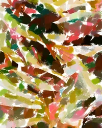 Pinceladas abstratas vibrantes
