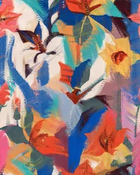 Flores abstratas vibrantes
