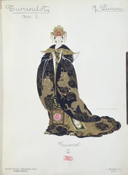 Figurinos para a ópera 