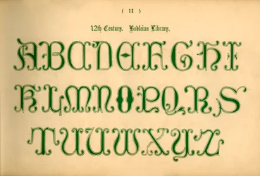 Século XII. Biblioteca Bodleian, 1862