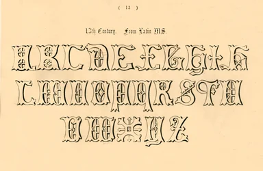 século 13. Do latim MS., 1862