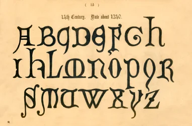 Século 14. Data cerca de 1340, 1862
