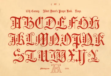 Século XVI. Livro de Oração de Albert Durers. Grande, 1862