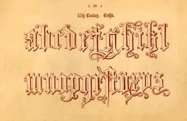 Século XVI. Gótico., 1862