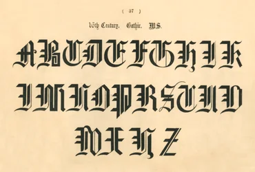 Século XVI. Gótico. MS, 1862