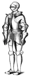 Armadura do século XVI, 1849