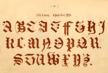 Século XVII. Texto da Igreja MS., 1862