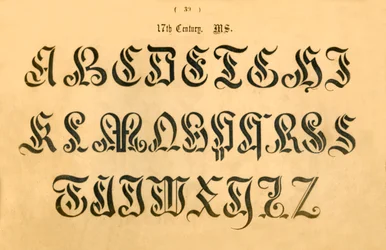 Século XVII. MS., 1862