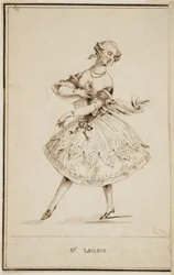 Uma dançarina de balé, Mademoiselle Leclerc