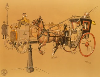 Um caminhão Berliet, 1906
