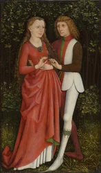 Um casal nupcial, c. 1470