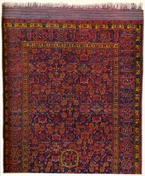 Um tapete Bukhara, c1800