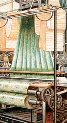 Um tear de jacquard, 1915