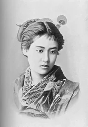 Uma beleza japonesa, 1902