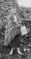 Uma camponesa de Killarney, Irlanda, 1912