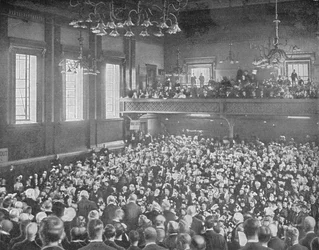 Reunião de maio, Exeter Hall, Londres, c1903 1903