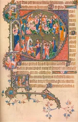 Página do Egalton Bohun - Horas de Saltério, 1370, 1937