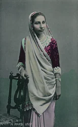 Uma senhora Parsi, c1930s.