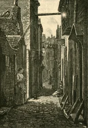 A Row, Yarmouth, 1898.