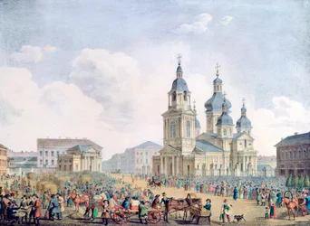 Uma cidade russa, século XIX