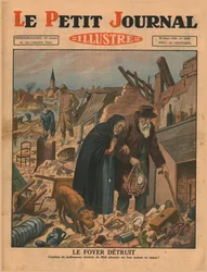 Uma casa destruída, 1930.