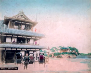 Um hotel em Matsushima, Miyagi Prefecture, Japão