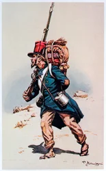 Um legionário, 1832-1835