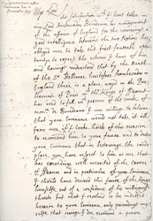 Carta de Oliver Cromwell ao cardeal Mazarin, 4 de dezembro de 1657, 1899