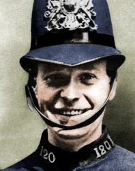 Um policial, Londres, 1926-1927