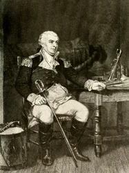 Um retrato do comodoro Barry da Marinha dos Estados Unidos, c1780, 1937.