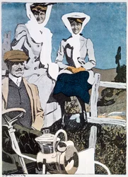 Uma cópia da revista alemã Simplicissimus, 10 de junho de 1907