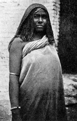 Uma escrava da Abissínia Etiópia, 1922