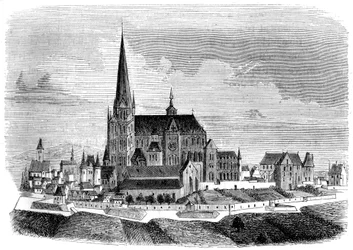 Abadia de Saint-Denis, final do século XVI 1849