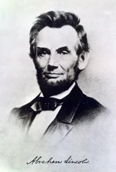 Abraham Lincoln, Presidente dos EUA, c1865
