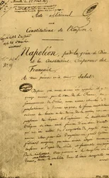 Ato adicional às constituições do Império, 22 de abril de 1815, 1921.