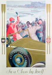 Anúncio dos pneus Dunlop, 1932