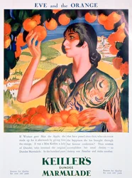 Anúncio para Keillers Dundee Marmalade, 1927