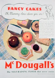 Anúncio para McDougalls flour, 1935