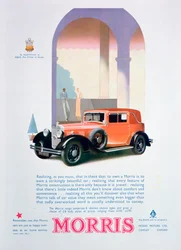 Anúncio para Morris, 1932
