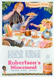 Anúncio para Robertsons Mincemeat, 1933
