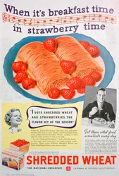 Anúncio para Trigo Desfiado, 1936