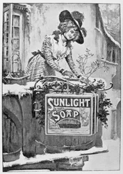 Anúncio para sabão solar, 1903