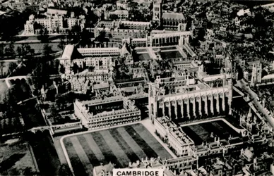 Vista aérea de Cambridge, 1939