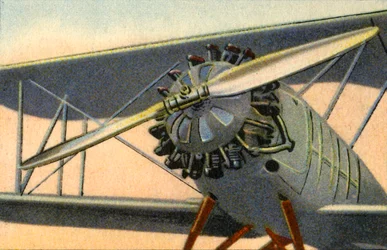 Hélice de metal Aeron-Reed fabricada pelas obras de cobre Heddernheimer Kupfer-Werk, 1932.