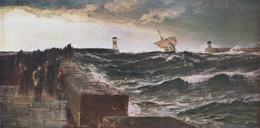 Após Three Days Gale, 1885, c1902.