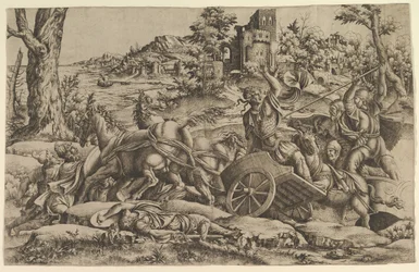 Agamenon matando Odios, ca. 1545.