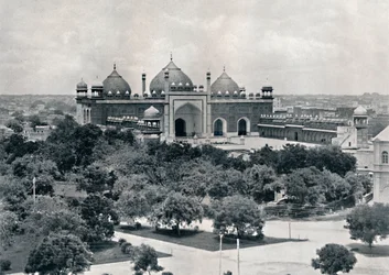 Agra. O Jumma Musjid, c1910.