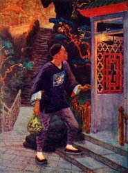 Aladdin descobre a Lâmpada, c1930.