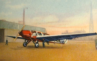 Avião Albatros L 83 Adler, 1932.